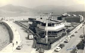 Foto histórica en blanco y negro del Club Kaieder